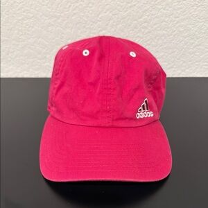 Adidas Burgundy Pink Baseball Cap